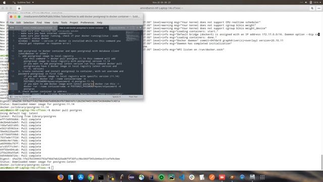 How to add postgresql to docker container/containerize postgresql смотреть онлайн