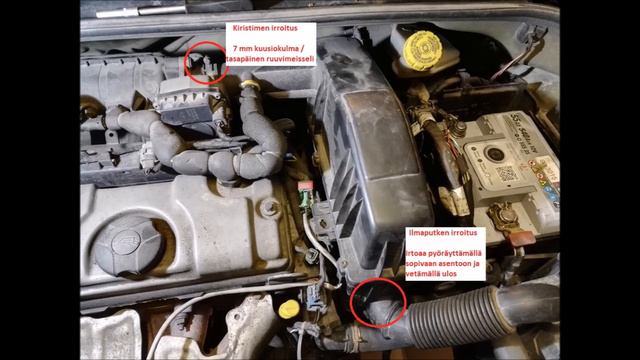 Citroen 1.4 vaihteistoöljyn vaihto / gearbox oil change смотреть онлайн