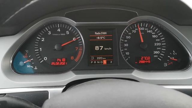 Audi a6c6 2.8 fsi 0-100km/h смотреть онлайн