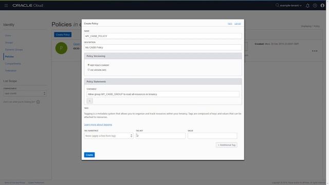 Configure Oracle Cloud Infrastructure OCI in Oracle CASB Cloud Service смотреть онлайн