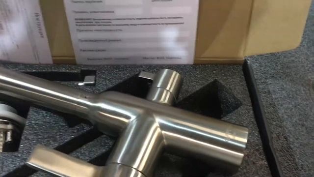 Smesitel-Online.Ru | КУПИТЬ СМЕСИТЕЛЬ Gappo G4399-4 в Москве для кухни со встроенным фильтром нерж смотреть онлайн