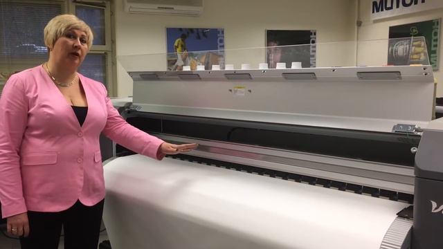 Сублимационный плоттер Mutoh ValueJet 1604Х смотреть онлайн