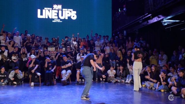 YOON JI Vs LIP JㅣFREESTYLE Round Of 16 ㅣ2019 LINE UP SEASON 5