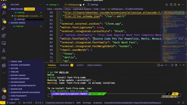 How to Set Font Ligatures in VSCode in under a minute. смотреть онлайн
