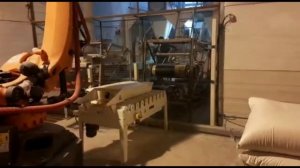 Линия паллетирования муки в мешках