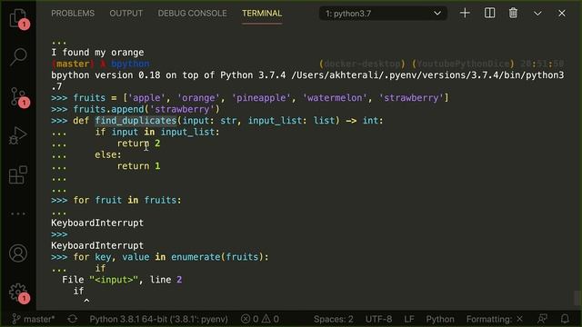 Learning Python - Functions смотреть онлайн