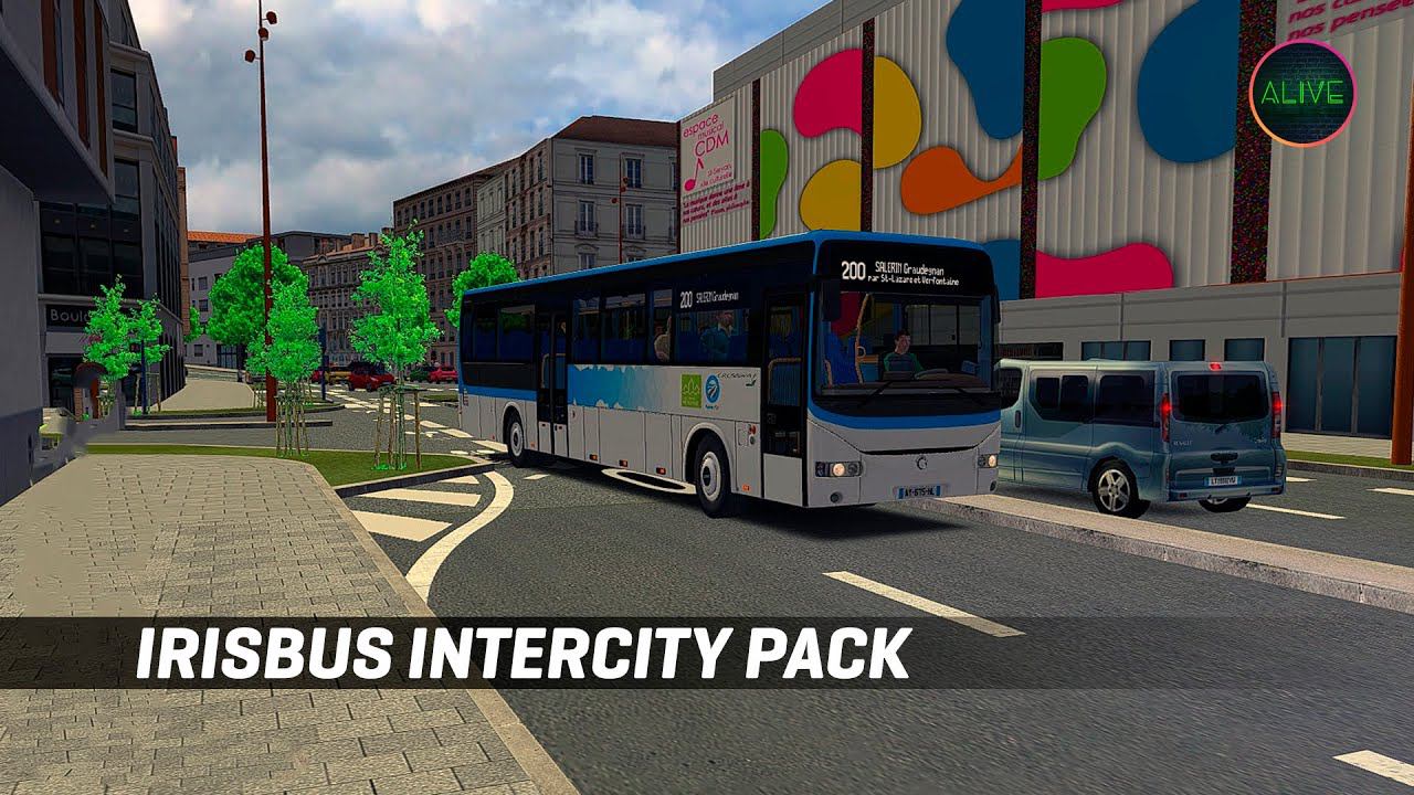 [OMSI 2] ОБЗОР DLC - IRISBUS INTERCITY PACK
