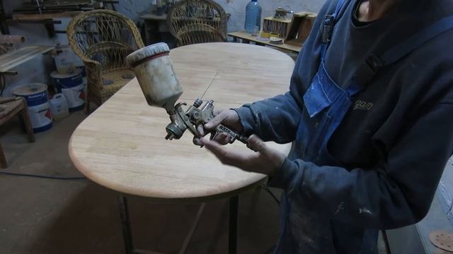 Реставрация деревянной столешницы. смотреть онлайн