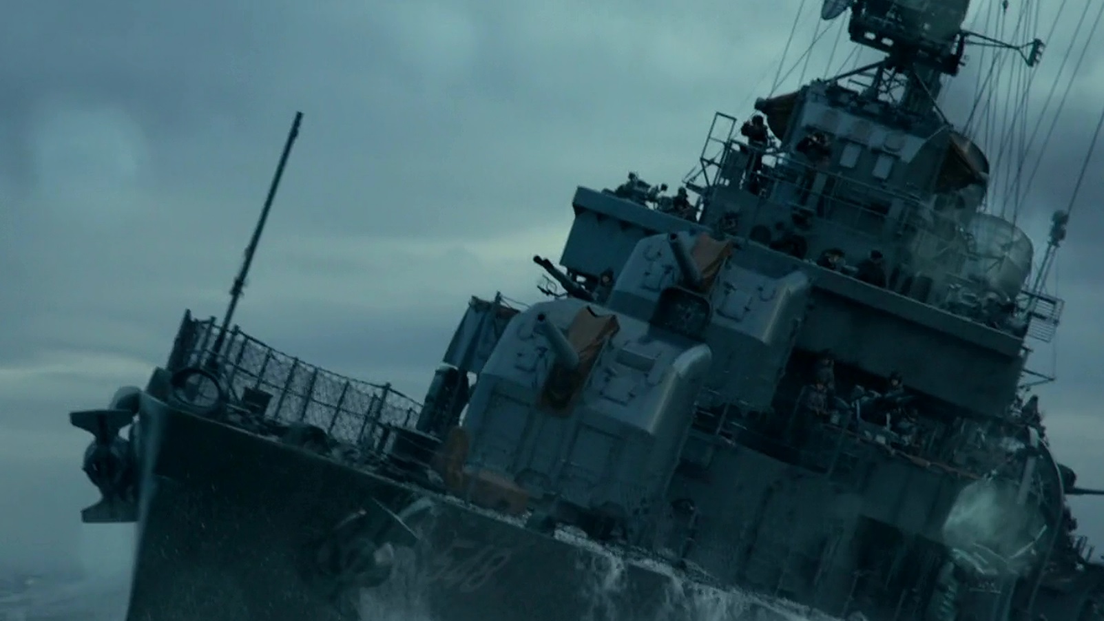 Wolf Pack attacks convoy in 1942, Battle of the Atlantic смотреть онлайн