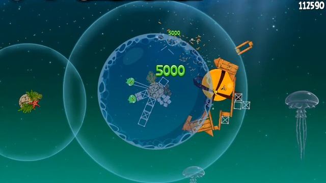Angry Birds Space Pig Dipper 6-12 Прохождение на 3 Звезды смотреть онлайн
