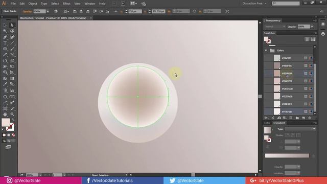 Vector Illustration Tutorial - Pearl/Gem | Adobe Illustrator Tutorial