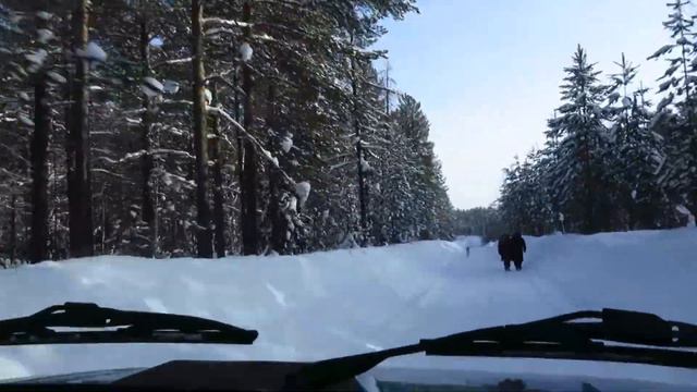 Дорога г.Печора - д. Аранец 25.02.2018г. смотреть онлайн