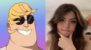 Когда на твое лицо села: (радостные лица мем)