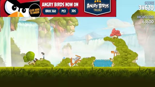Angry Birds Star Wars 2 Naboo Invasion Level B1-4 Walkthrough смотреть онлайн