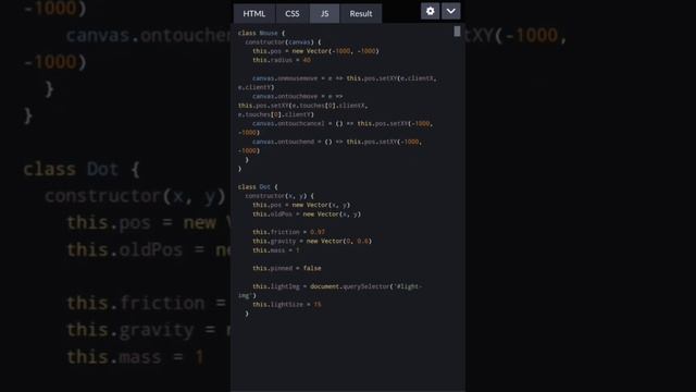 CSS Interactive ropes background смотреть онлайн