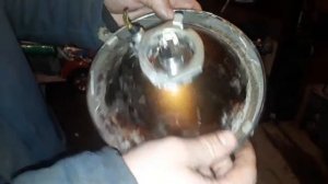 Замена родной лампы на лампу H4 на мотоцикле урал.