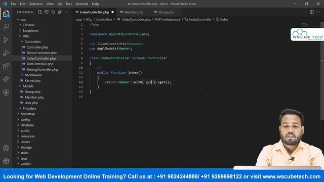 Laravel One to Many Eloquent Relationship Tutorial - in Hindi #33 смотреть онлайн