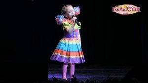 Детская песня - Кнопочка | Академия Голосок | Настя Соколовская