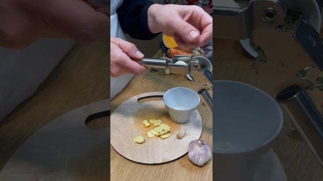 Тыквенный крем-суп с имбирем