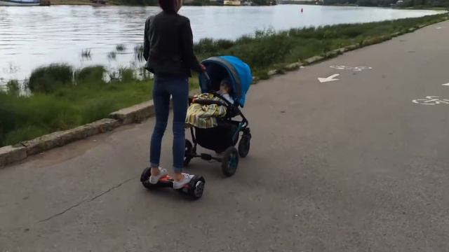 Гироскутер и коляска 03. Задний привод ) смотреть онлайн