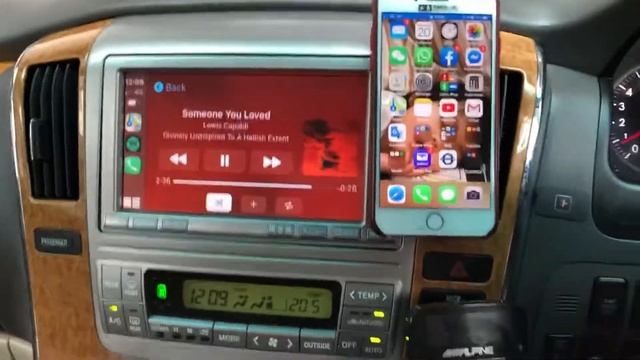 Apple Carplay Integration Toyota Alphard