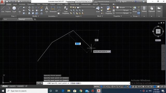 AutoCAD 4 line and polyline смотреть онлайн