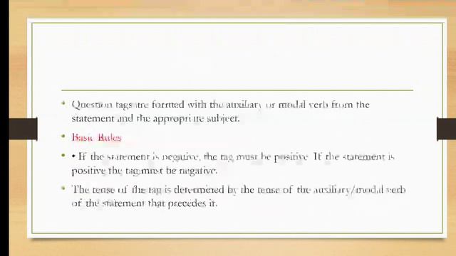 Tag Questions смотреть онлайн