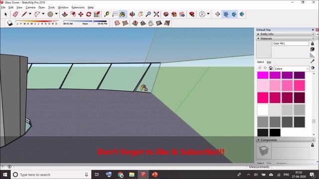 Creating Glass Tower in SketchUp (within 15 mins) using advanced plugins (FREE download link) !! смотреть онлайн