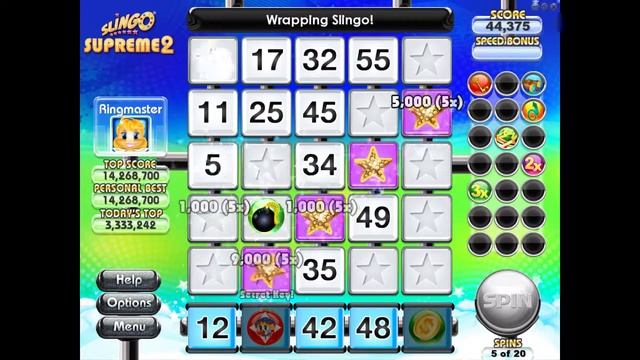 Slingo Gameplay смотреть онлайн