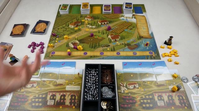 Viticulture - esempio di gioco смотреть онлайн
