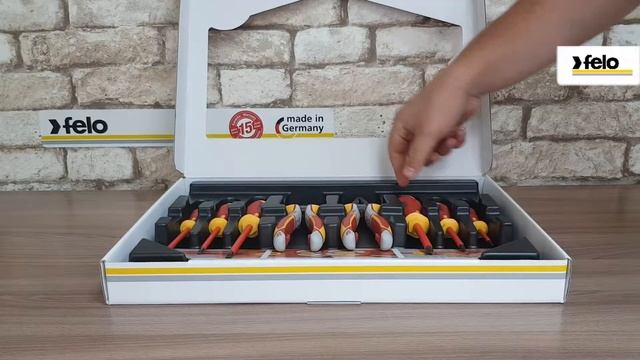 Набор диэлектрического инструмента Ergonic 8 шт Felo 41398517 смотреть онлайн