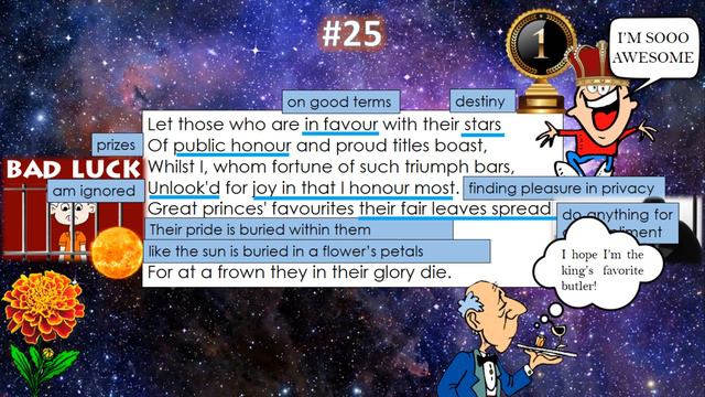 Line by Line: Shakespeare's Sonnet 25 смотреть онлайн