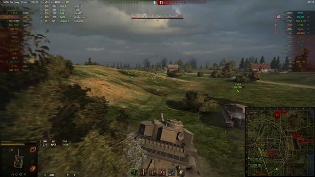 World of Tanks FV4202 - 8 Kills - 8.9K Damage смотреть онлайн