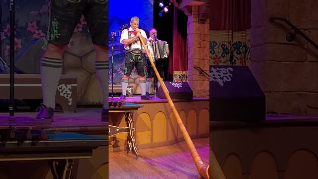 Alpine horn at Epcot смотреть онлайн