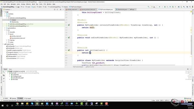 Android Development Tutorial - Google In App Purchase смотреть онлайн