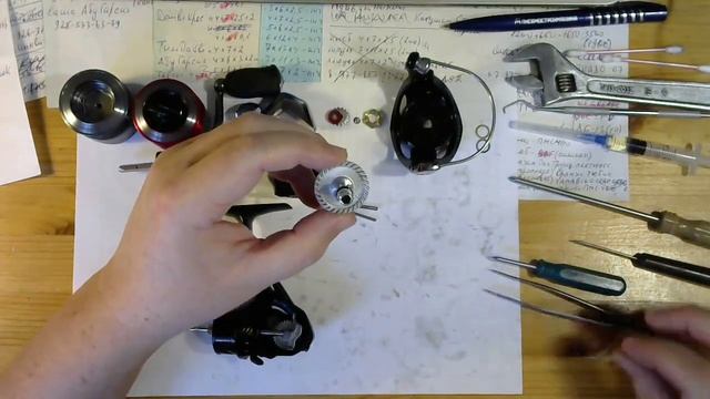 Катушка Daiwa Ninja 2000A - первичное ТО своими руками. смотреть онлайн