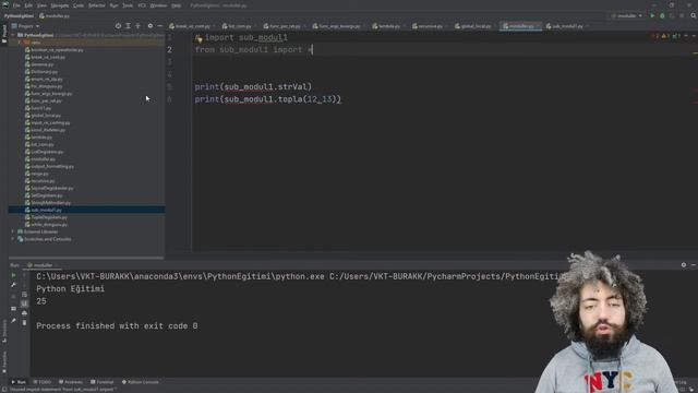 PYTHON Eğitimi 24 - Modüller смотреть онлайн