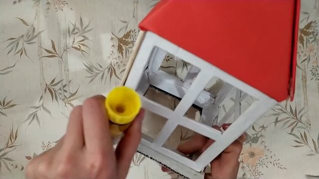 DIY//Новогодний фонарик//Подсвечник. смотреть онлайн