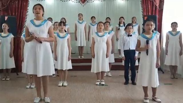 КГКП "Детская школа искусств" г. Балхаш Хор средних и старших классов смотреть онлайн