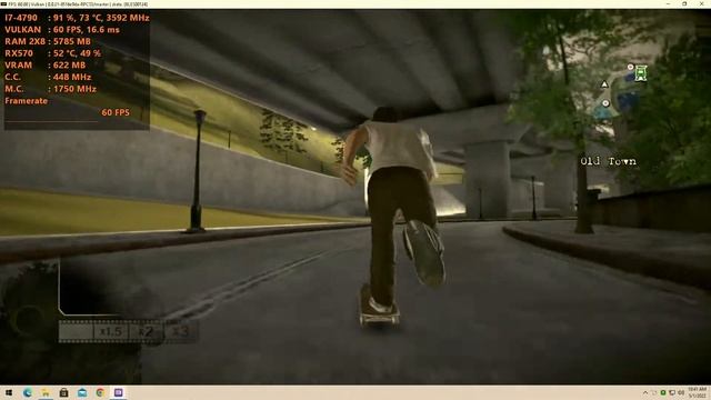 Skate - RPCS3 [PS3 Emulator] - Core i7 4790 | RX-570 4GB смотреть онлайн