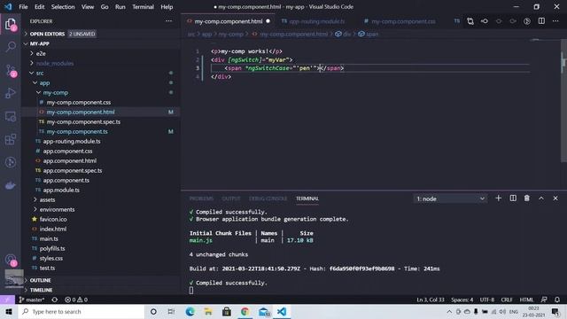 Angular 11 Tutorial - 12 | *ngSwitch Directive смотреть онлайн