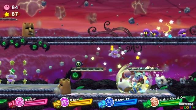 Kirby Star Allies for Switch ᴴᴰ Full Playthrough (100% Main Story, 4 Player) смотреть онлайн