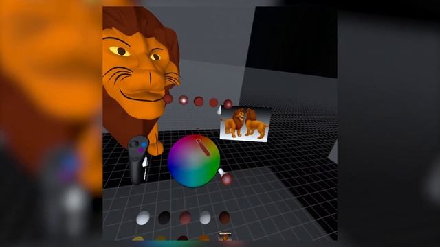 3d lion designing using Gravity Sketch смотреть онлайн