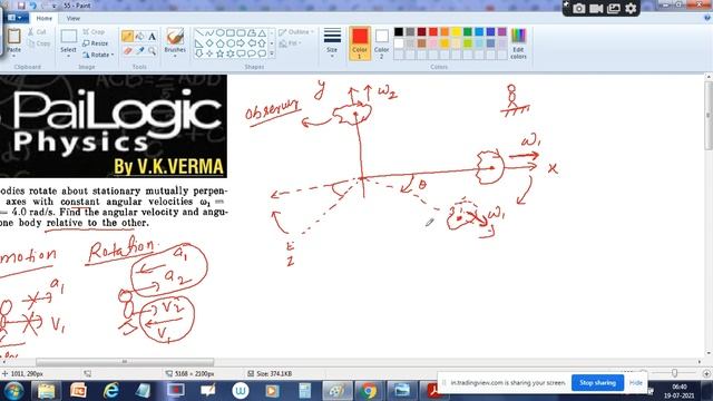 IRODOV 1.55(PART 1). Two solid bodies rotate about stationary mutually perpendicular intersecting a смотреть онлайн