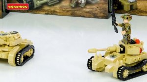 Конструкторы «Лего»  Серия Военный Десант BONDIBON