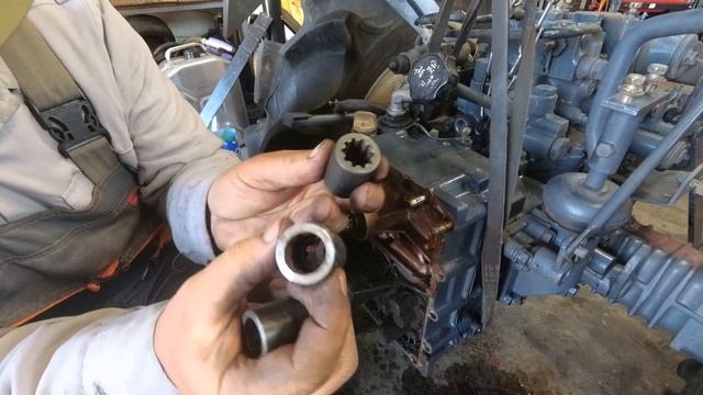 Ремонт шлицевого соединения первичного вала КПП смотреть онлайн