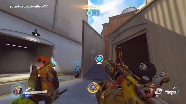 Overwatch Ultra Junkrat Gameplay 1080p (Epic Settings GTX 980ti i7 6700k) смотреть онлайн