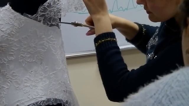 ✅✂️Как декорировать Корсет Куском Кружевного Полотна? смотреть онлайн