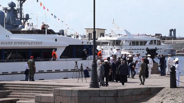Мощи Федора Ушакова. Кронштадт (21.07.20) смотреть онлайн