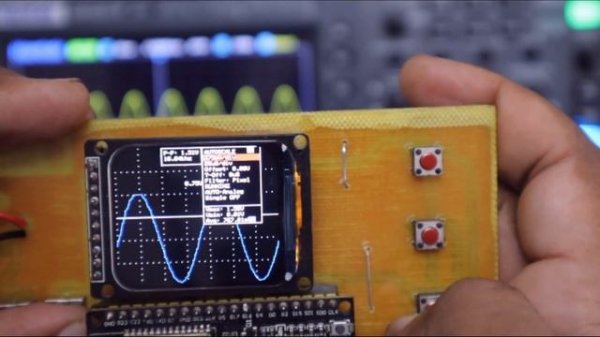 How to Build an ESP32 Based DIY Oscilloscope